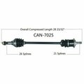 Wide Open OE Replacement CV Axle for CAN AM FRONT MAVERICK 1000XMR CAN-7025